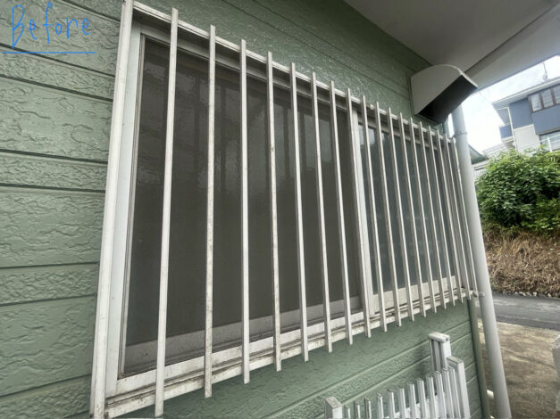 【リフォーム施工紹介117】UB外部ルーバー工事｜富士宮市