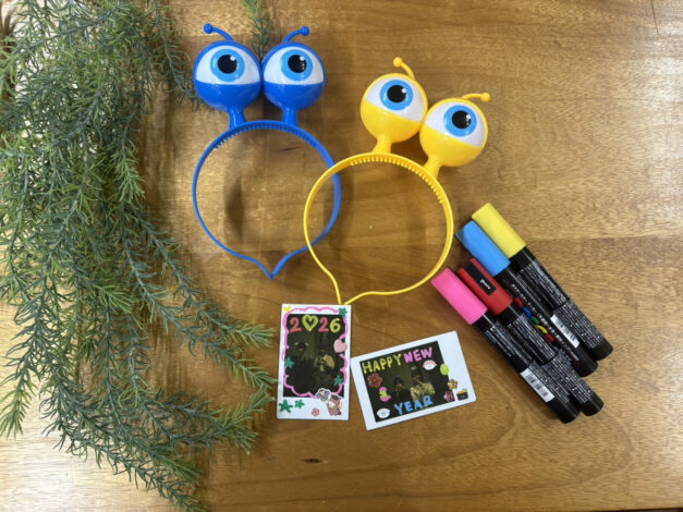 お正月デコチェキ撮影会ワークショップの試作をしました♪｜1月10日(土)・11日(日)・12日(月・祝)富士市富士見台「新春　新築＆リフォームフェア」