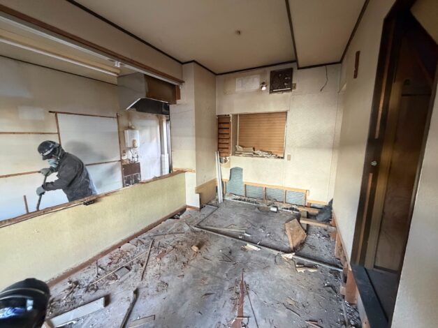 三島市徳倉　店舗リノベーション・解体工事【山本ブログ】