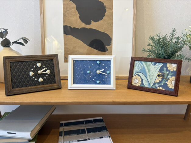 壁紙クロス時計作りワークショップを開催いたしました✨｜沼津　リノドマンション狩野川