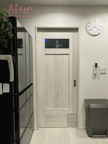 【リフォーム施工紹介134】LDK引き戸交換工事｜静岡市