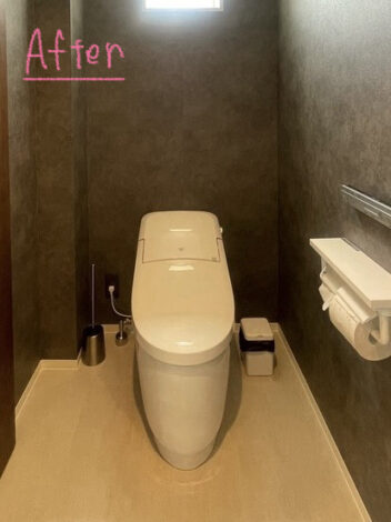 【リフォーム施工紹介161】トイレ取付工事｜富士市