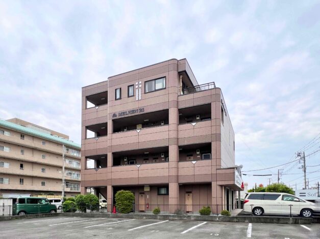 賃貸アパート『富士市錦町 1K』人気の錦町エリア!