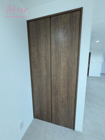 【リフォーム施工紹介169】収納建具取付工事｜富士市